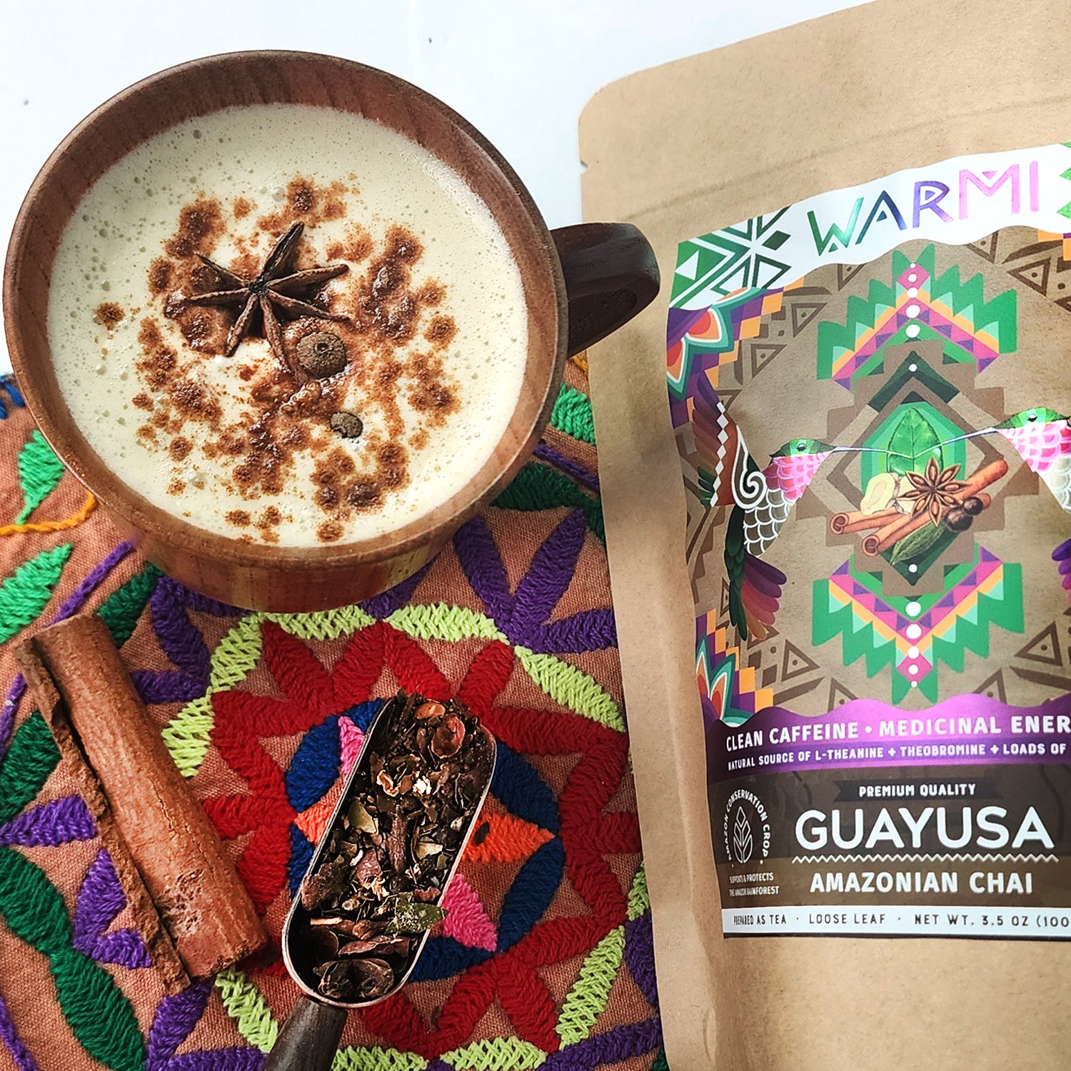 Guayusa Chai 3.5 oz.